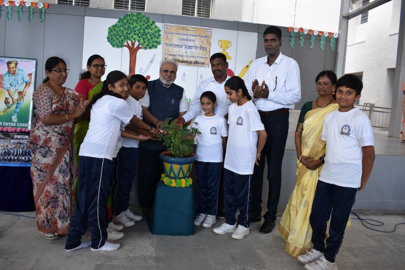 SRI B. M. PATIL PUBLIC SCHOOL, Vijayapura, Sports Day 2024