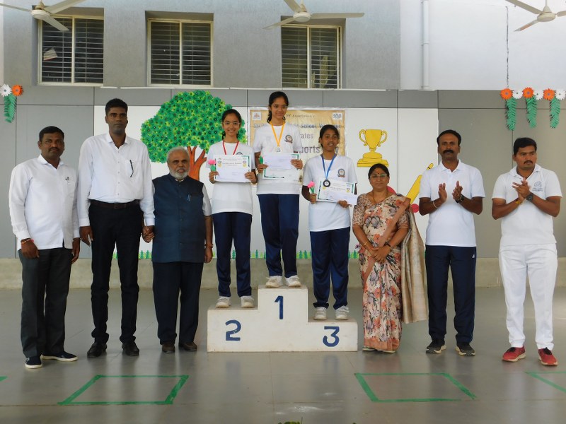 SRI B. M. PATIL PUBLIC SCHOOL, Vijayapura, Sports Day 2024